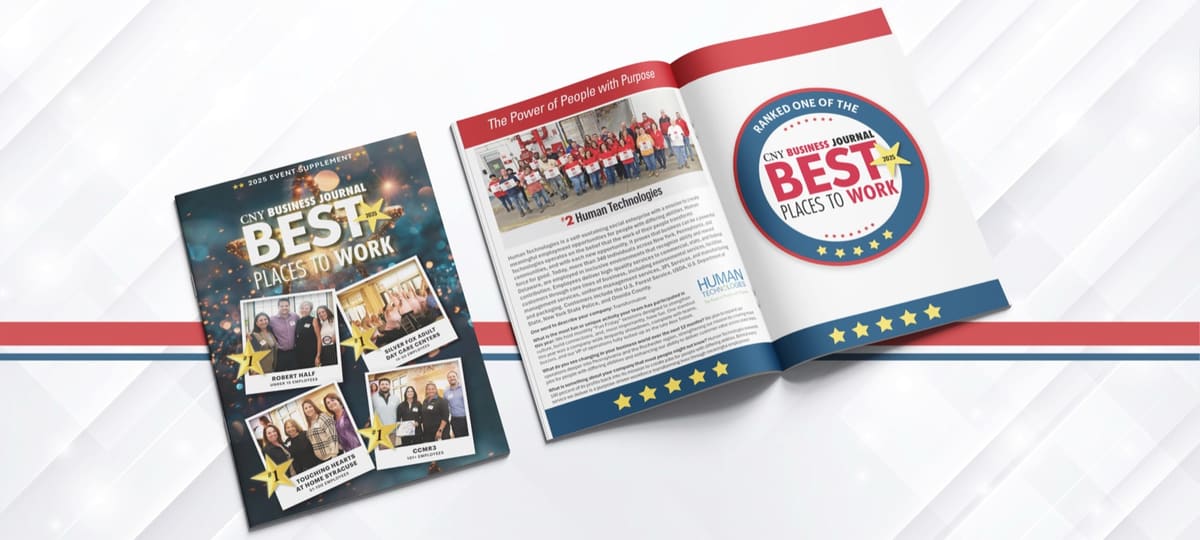 Human Technologies Ranked One of the Best Places to Work in Central New York